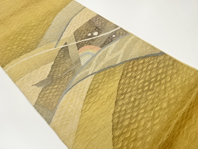 JAPANESE FUKURO OBI / WOVEN ABSTRACT